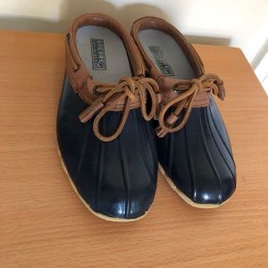 COPY - SPERRY TOP SIDER RUBBER WATERPROOF MULE DUCK